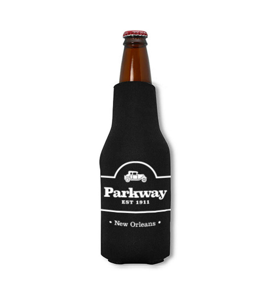 Parkway Neoprene Bottle Koozie - Black