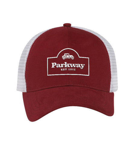 Parkway Restaurant Trucker Cap - Clay Maroon